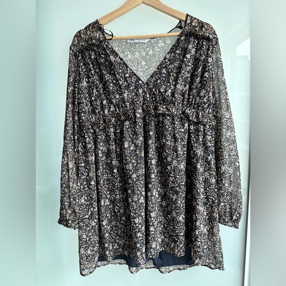 Zara paisley tunic- size small - Picture 1 of 5